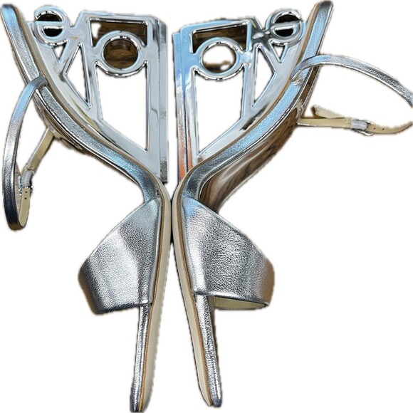 Badgley Mischka Women’s Luna Wedge Slide Sandal - Picture 4 of 8